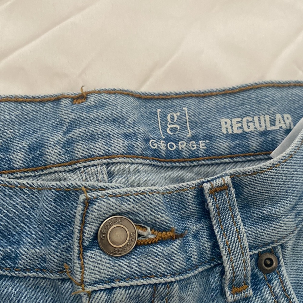 regular denim jeans